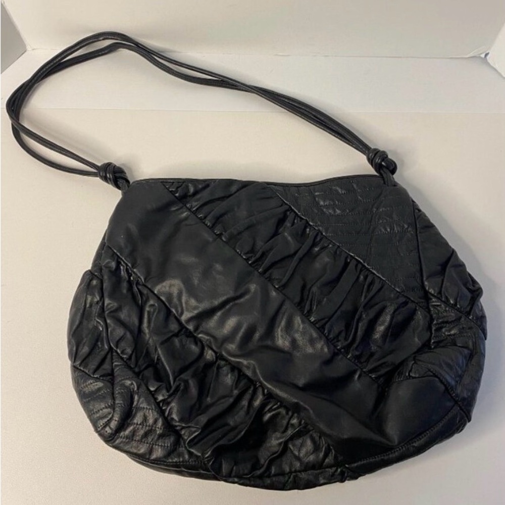 Meyers USA Vintage 1980's Leather Shoulder Bag